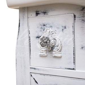 Composizione bagno Nettuno in rovere shabby chic