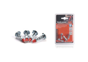 4 pcs Tasselli in Metallo con Viti Auto Foranti &Oslash;4x20mm