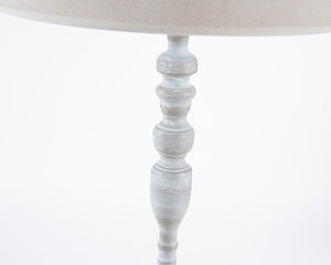 Lampada da Terra Ø38xH154 cm Classica Bianco