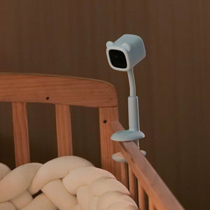 Baby Monitor a batteria, Wifi, Rilevamento del pianto e PIR, Visione notturna senza luce, Colore azzurro EZVIZ BM1 