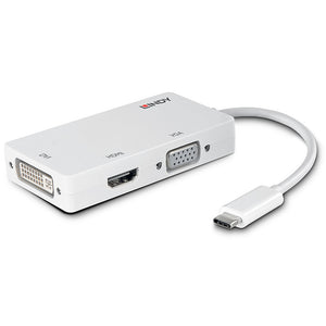 Lindy 43273 adattatore grafico usb 3840 x 2160 pixel bianco