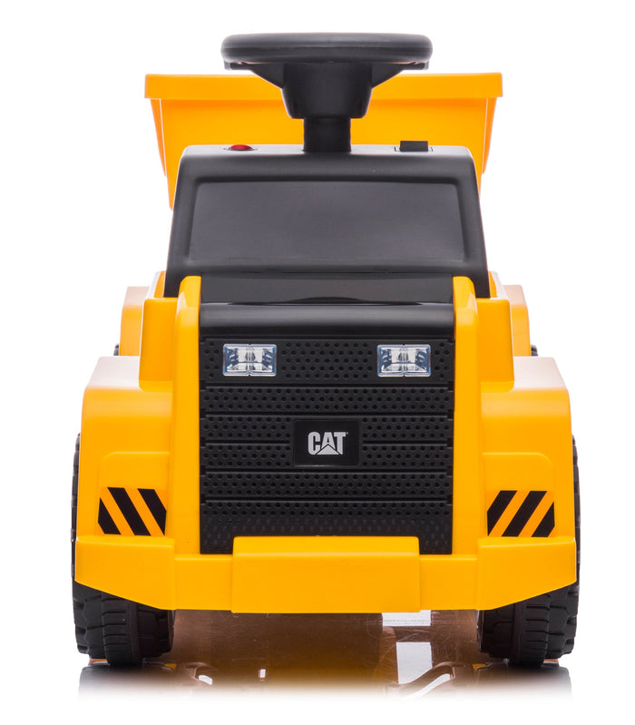 Camion Elettrico con Ribaltabile 6V Dump Truck Caterpillar Giallo