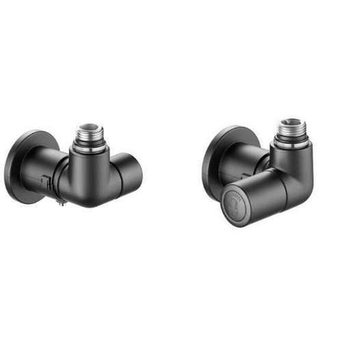 Valvole High-Style Destra Finitura Nera 1/2” 23 P.1,5 1,27 1,37 CALEFFI 400303