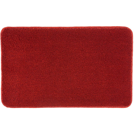 Kleine Wolke Tappeto per Bagno Relax 60x100 cm Rosso Rubino 430257