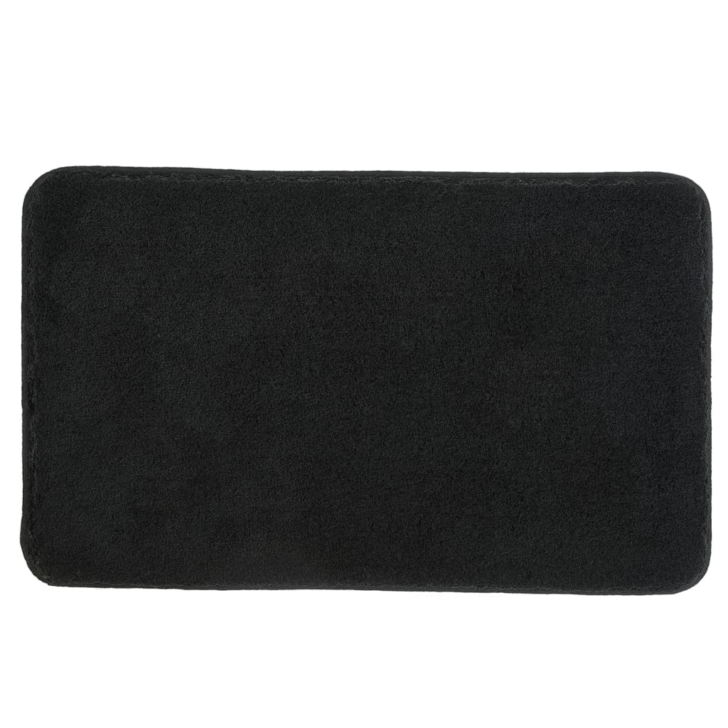 Kleine Wolke Tappeto da Bagno Relax 60x100 cm Nero 442327