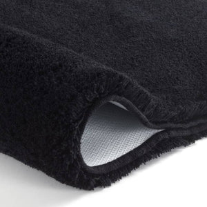 Kleine Wolke Tappeto da Bagno Relax 60x100 cm Nero 442327