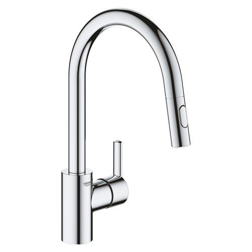 Miscelatore lavello grohe 31486001 feel cromo starlight