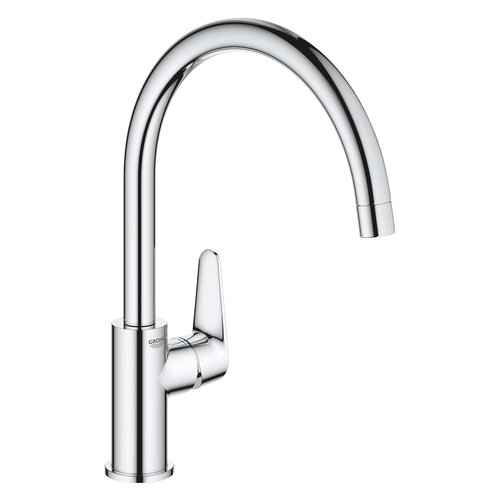 Miscelatore lavello grohe 31554001 start curve cromo starlight