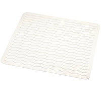 RIDDER Tappetino per Doccia Antiscivolo Playa 54x54 cm Bianco 68401 421563