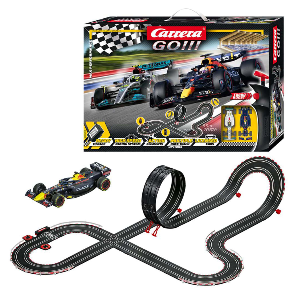 Carrera Go!!! Set di Macchinine e Piste Max Performance 6,3 m 445302