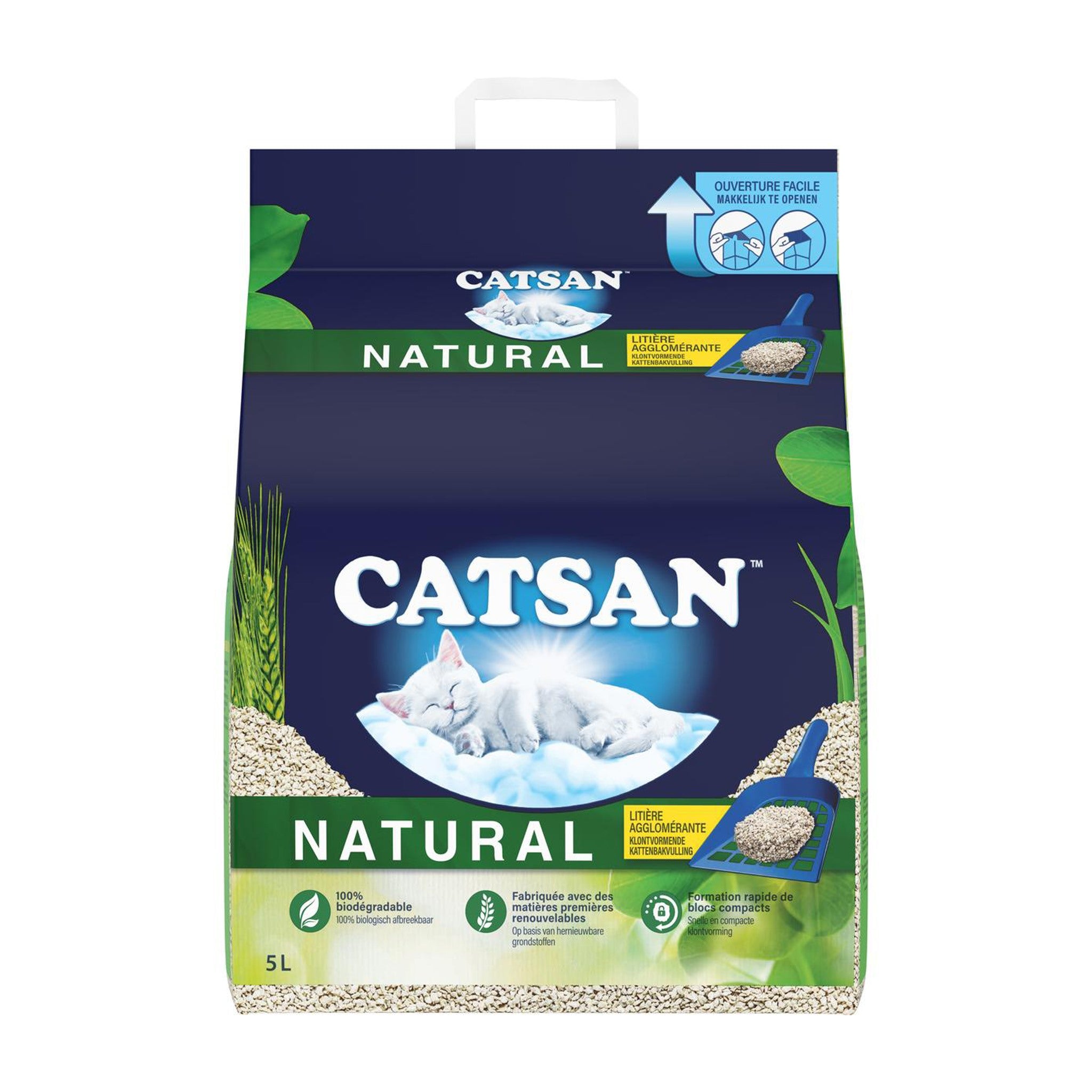 Lettiera Per Gatti Catsan Natural 5lt