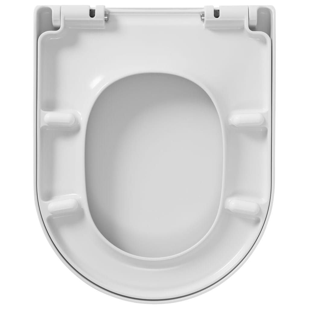 Tiger Sedile WC a Chiusura Morbida Memphis Duroplast Bianco 252930646 418331