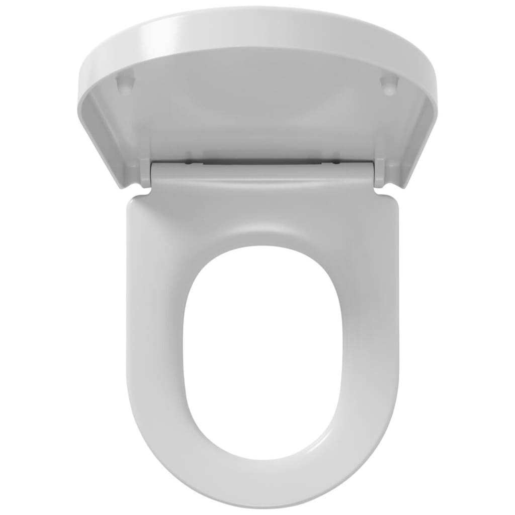 Tiger Sedile WC a Chiusura Morbida Memphis Duroplast Bianco 252930646 418331