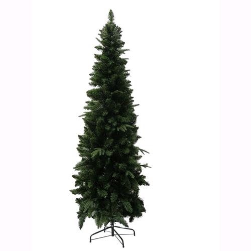 PREQU' Albero di Natale Adamello SLIM 150 cm Base Metallo 228 Rami Ombrello F4612