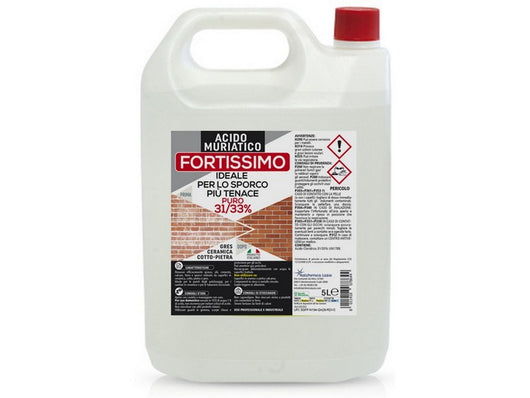 4pz acido cloridrico muriatico 33% lt. 5 vit52188