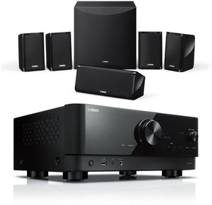 Yamaha sistema home theater yht-4960 5.1 canali con subwoofer potenza 150 w wi-fi / bluetooth / airplay 2 apkyht4960bl