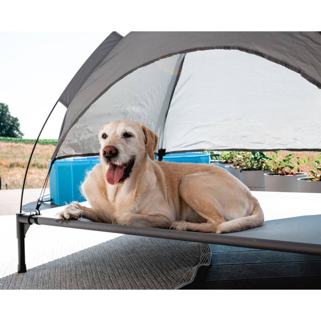 Kerbl Cuccia Vacanza per Cani 105x86x75 cm Grigia