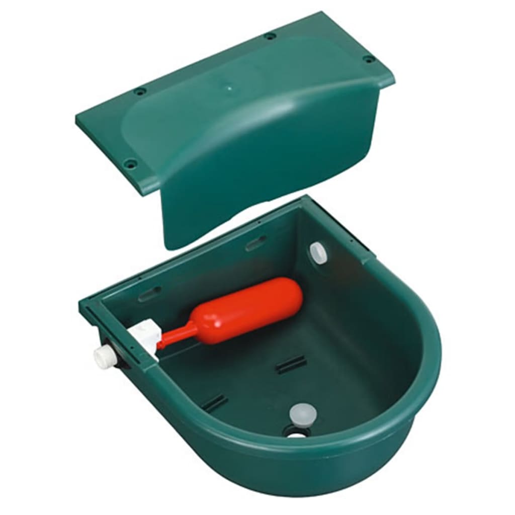 Kerbl Ciotola Abbeveratoio a Galleggiante S522 3 L Plastica Verde