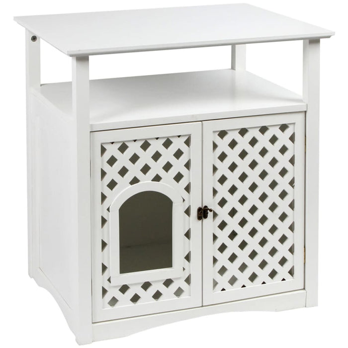 Kerbl Armadietto per Lettiera Helena 64x46x65 cm Bianco 82662