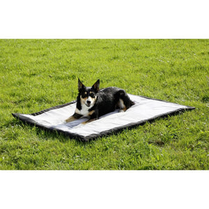 Kerbl Tappetino da Viaggio per Cani 140x100 cm Grigio e Nero 81265 415614