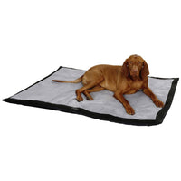 Kerbl Tappetino da Viaggio per Cani 140x100 cm Grigio e Nero 81265 415614