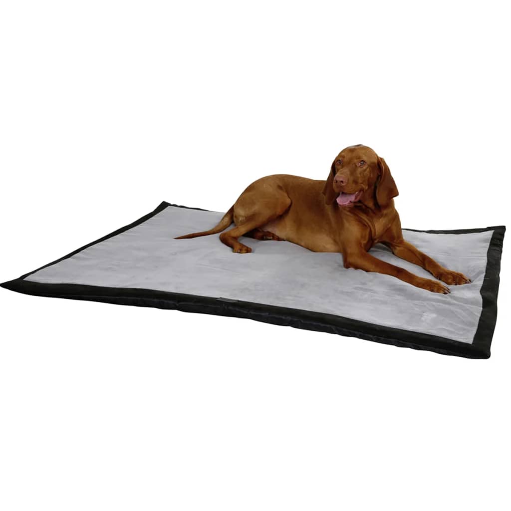 Kerbl Tappetino da Viaggio per Cani 140x100 cm Grigio e Nero 81265 415614