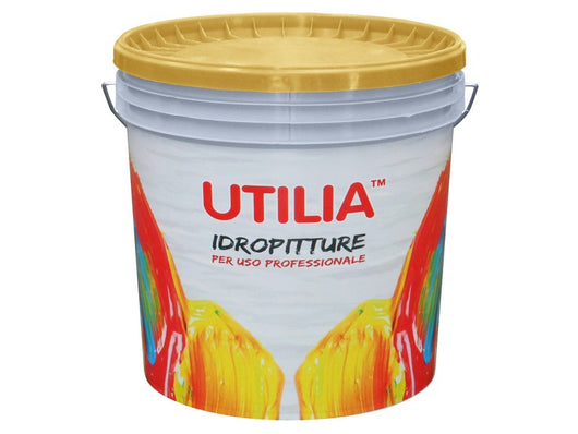 Utilia idropittura lavabile antimuffa col.bianco lt.14 - Utilia