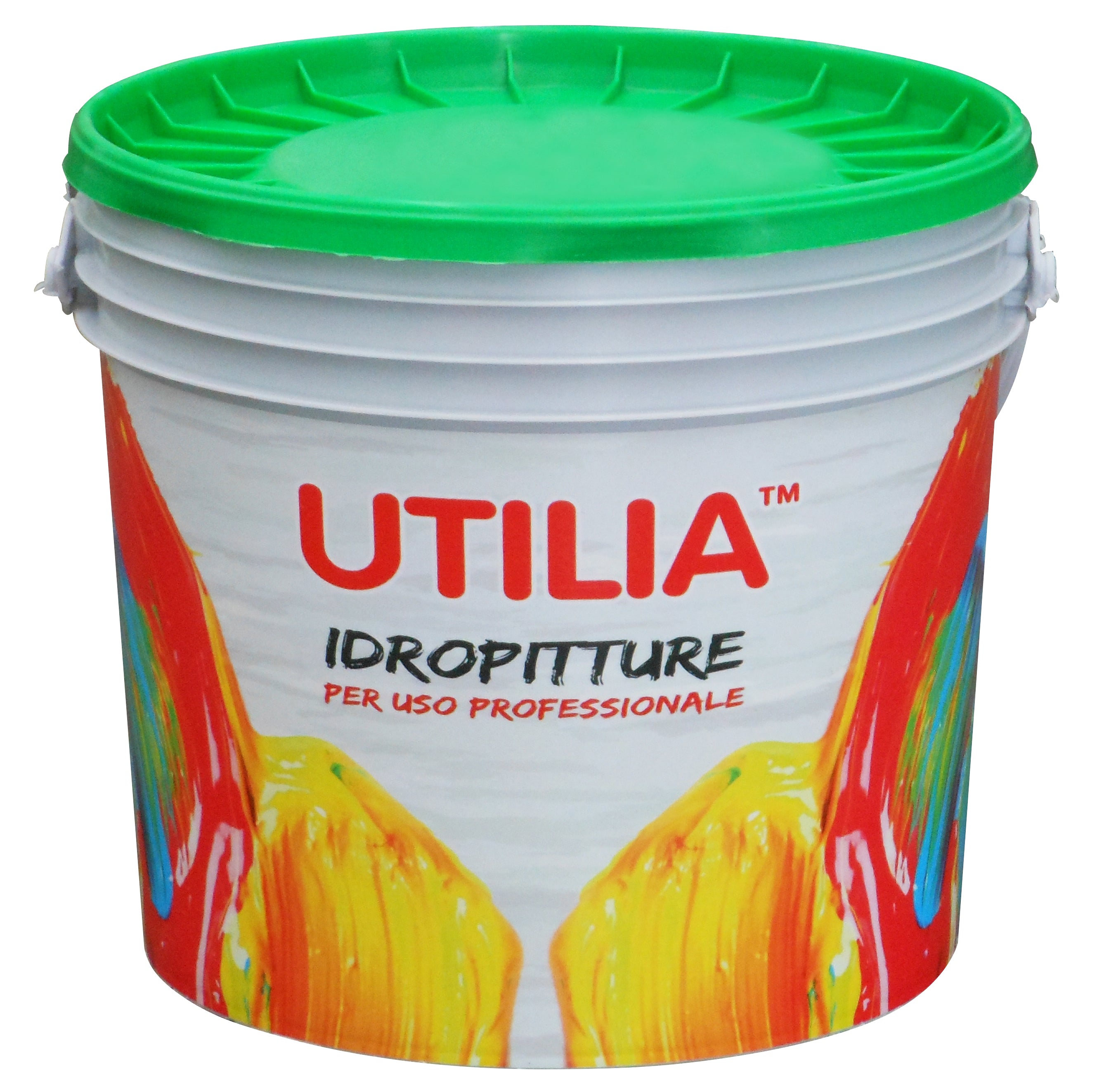 Utilia idropittura al quarzo liscio col.bianco lt.4 - Utilia