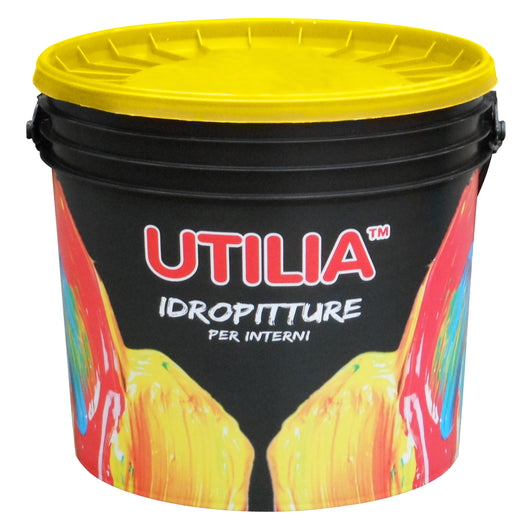 Utilia idropittura lavabile col.bianco lt.4 - Utilia