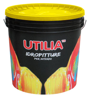 Utilia idropittura lavabile col.bianco lt.14 - Utilia