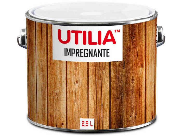 Utilia impregnante lt. 2,5 incolore (2 pezzi) - Utilia