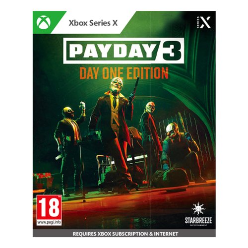 Xbox payday 3 day one edition pegi 18+ 1121363