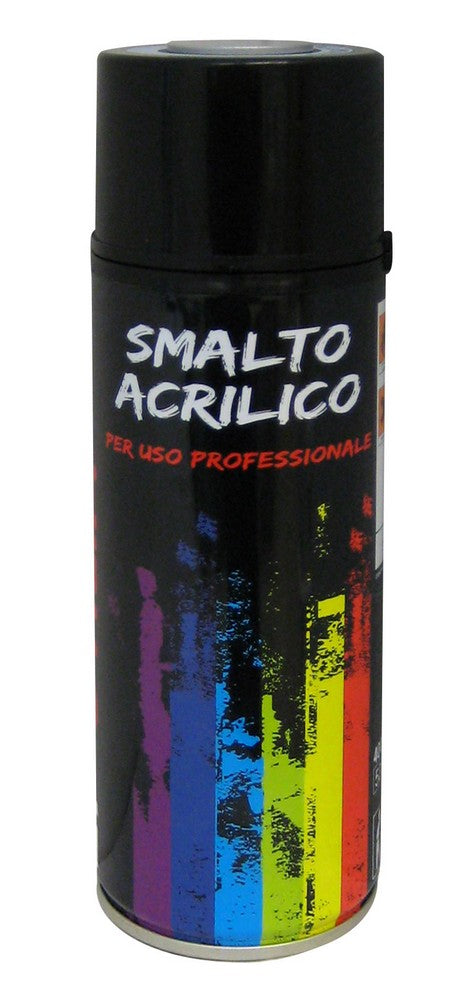 6pz vernice spray ml. 400 nero opaco ral 9005 vit10171