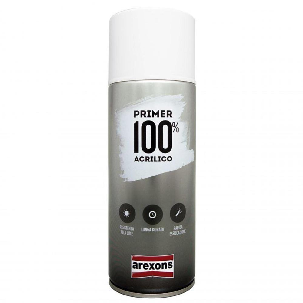 Arexons vernice spray ml.400 primer 100% acrilico fondo aggrappante (6 pezzi) - Arexons