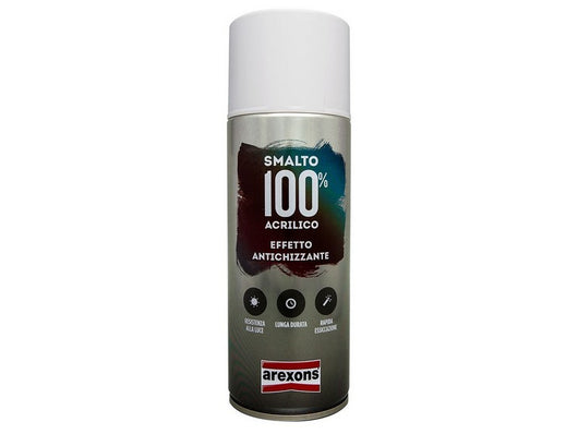 Arexons vernice spray ml.400 smalto 100% acrilico effetto antichizzante antracite (6 pezzi) - Arexons