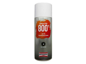 Arexons vernice spray ml.400 smalto 800 Ã˜c alta temperatura nero (6 pezzi) - Arexons