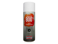 6pz vernice spray smalto 800 °¦c alta temperatura ml. 400 bianco vit39323