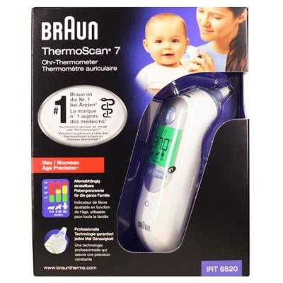 Braun thermoscan 7 rilevazione da remoto bianco orecchio - BRAPC000060