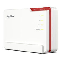 Modem router avm 20003043 fritz!box 5690 pro white e red