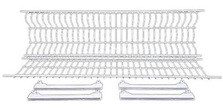 SCOLAPIATTI PLASTICATO C/SUPPORTI CM.86