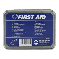 FIRST AID ONLY Set di Emergenza 22 pz To Go in Scatola in Metallo 444419