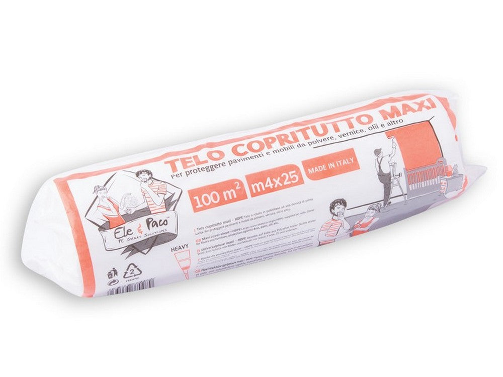 20pz telo copritutto maxi gr. 670 mq. 100 (4x25) vit43452