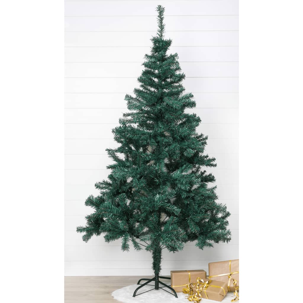 HI Albero di Natale con Supporto in Metallo Verde 180 cm cod 10352