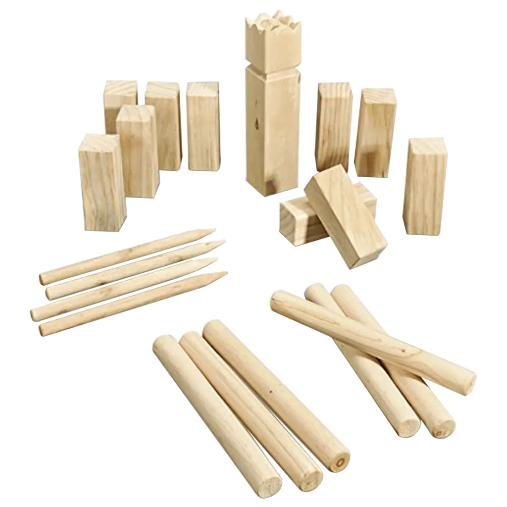 HI Gioco dei Kubb per Esterni in Legeno 435282