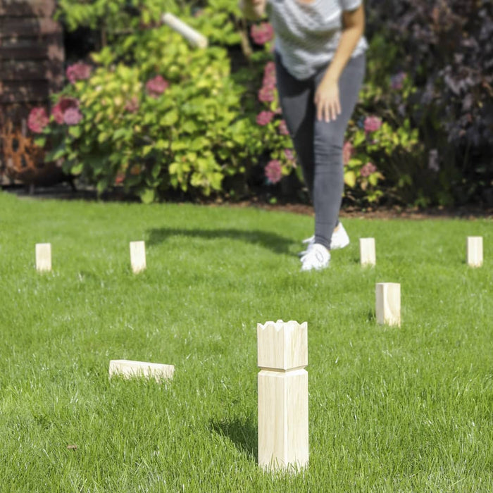 HI Gioco dei Kubb per Esterni in Legeno 435282