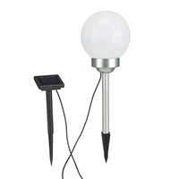 HI Lampada a Sfera Solare a LED da Giardino Rotante 20 cm