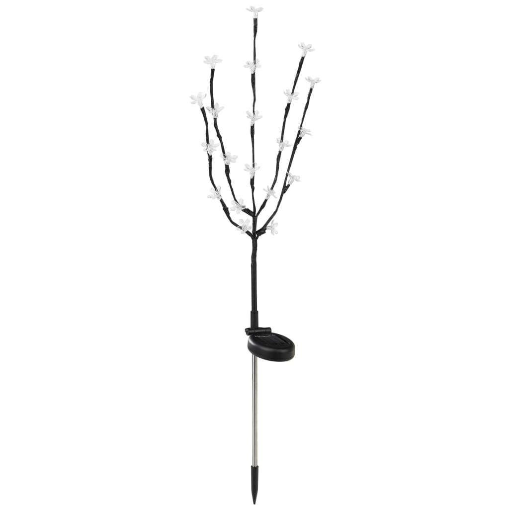 HI Lampada Solare Arbore in Fiore LED con Picchetto Terra 20 Lampadine cod mxl 73149