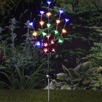 HI Lampada Solare Arbore in Fiore LED con Picchetto Terra 20 Lampadine cod mxl 73149