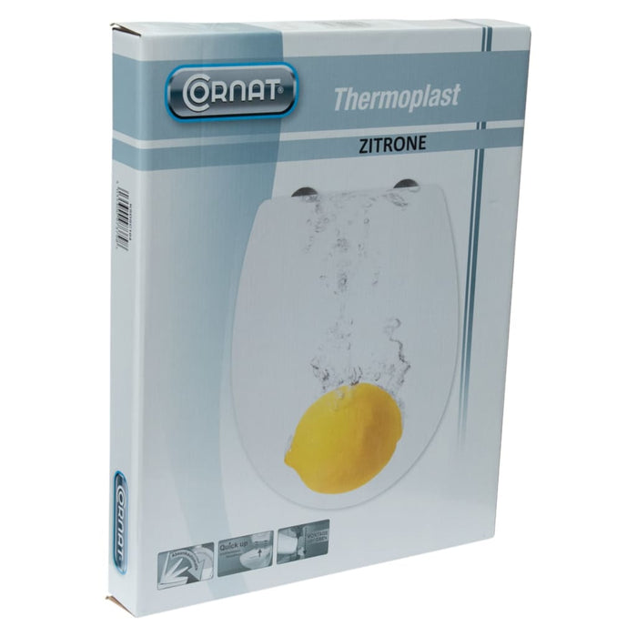 CORNAT Tavoletta Water con Chiusura Ammortizzata LEMON Termoplastica 445811