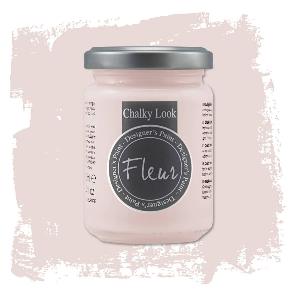 Fleur Pittura Chalky Look Colore Opaco Gessoso Shabby Legno Metallo Pareti Pelle Formato: 130 ml, Colore: Jo